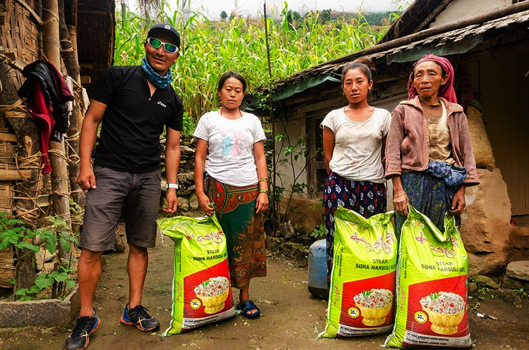 COVID-19 Relief Distribution Program in Mahakulung